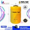 tangki air 750 liter profil tank bpe 750 kuning