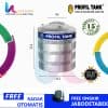 tangki air stainless steel ps 8000 profil tank tanpa kaki