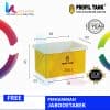 tangki air 250 liter profil tank bak terbuka kuning