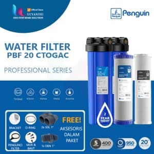 paket filter air penguin pbf 20 gac cto