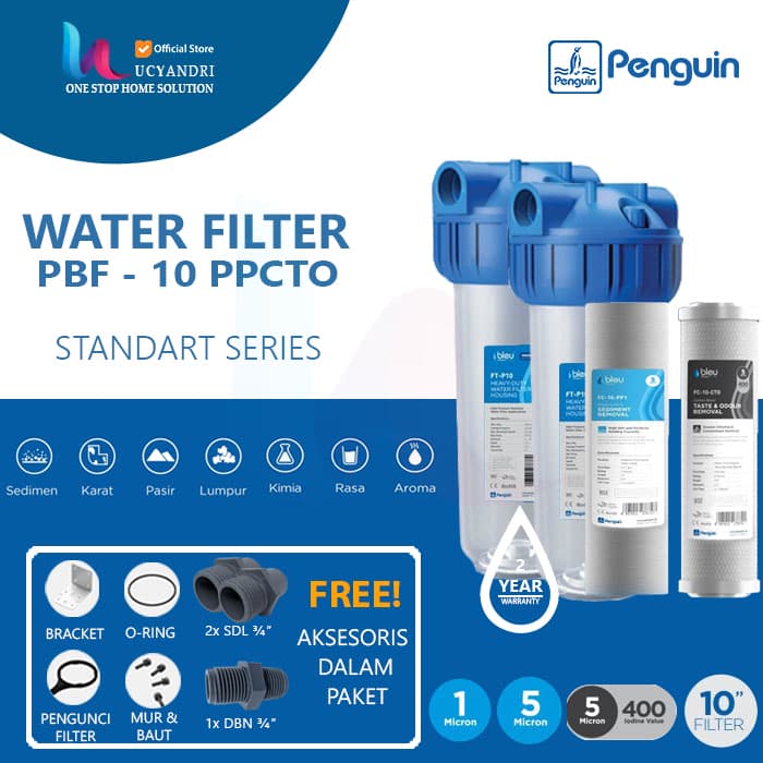 paket filter air penguin pbf 10 pp cto paket filter air penguin pbf 10 pp cto