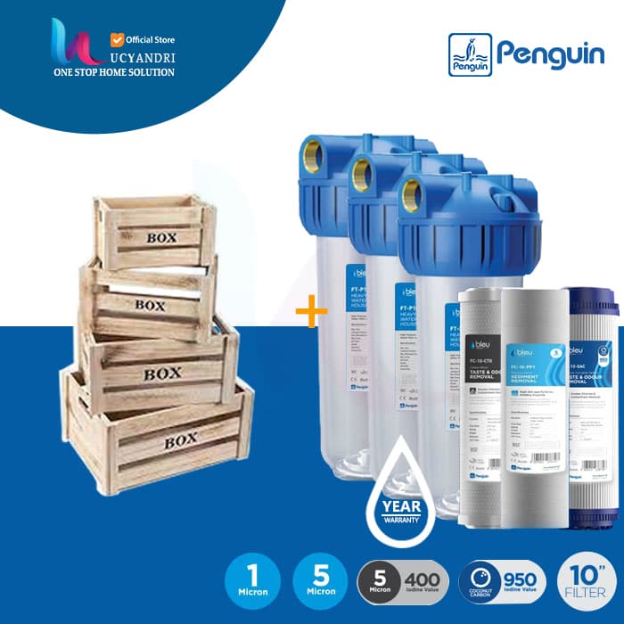 paket filter air penguin pbf 10 pp cto gac profesional series paket filter air penguin pbf 10 pp cto gac profesional series packing box