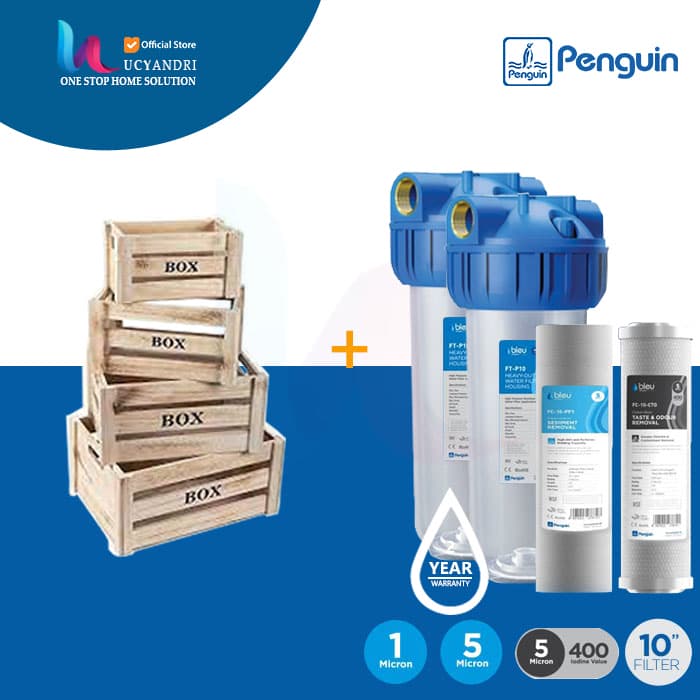 paket filter air penguin pbf 10 pp cto profesional series paket filter air penguin pbf 10 pp cto profesional series packing box